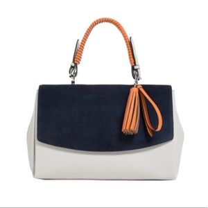 Zara Color Block City Purse EUC